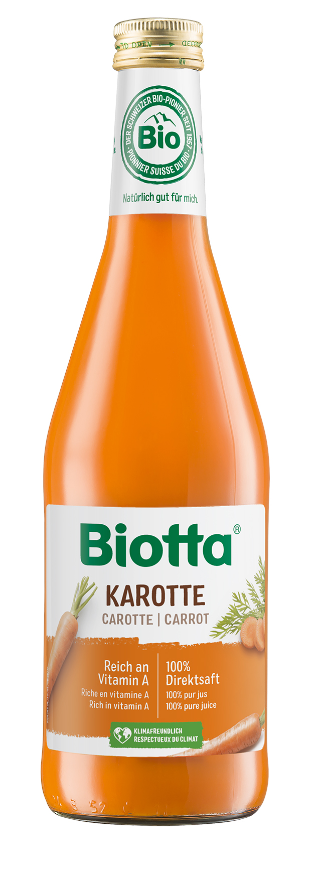 Biotta Wortelsap bio 500ml